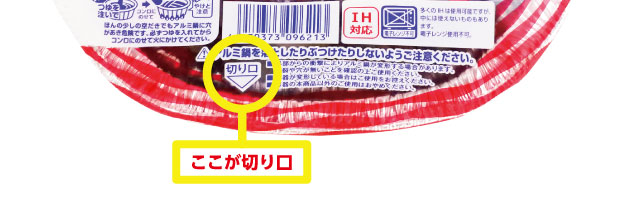 鍋焼天ぷらうどん切り口画像